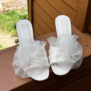 Kate Spade White bridal heels